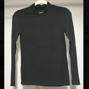 Mock Neck Long Sleeve Top